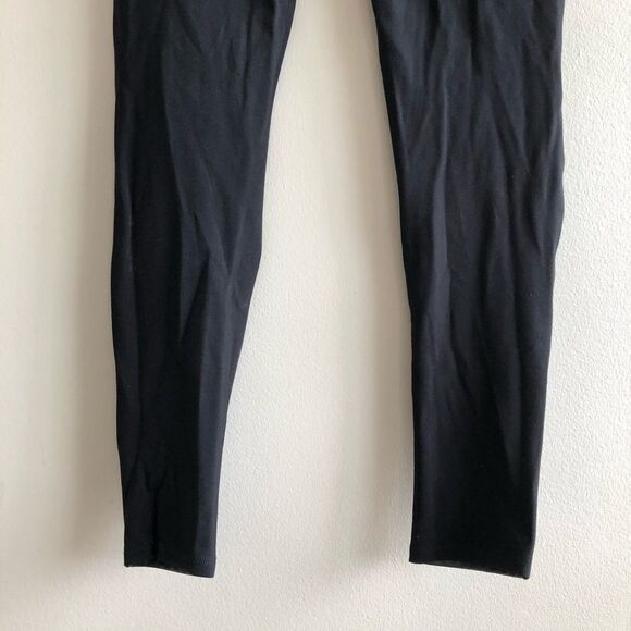 Dynamite Moto Faux Leather High Waist Spandex Full Length Leggings Pants Black - Picture 8 of 11